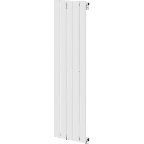 Hudson White 1200mm x 376mm Single Panel Radiator (1/5)