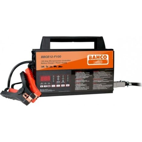 BAHCO - Chargeur / mainteneur de charge automatique 100 Ampères pour batteries 12V