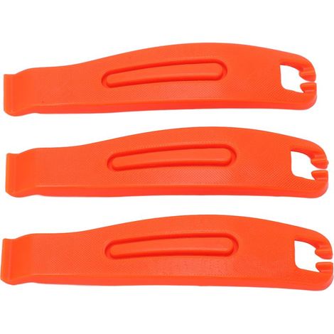 Lot de 3 démonte-pneus vélo en nylon pour réparation entretien VTT route (1/5)
