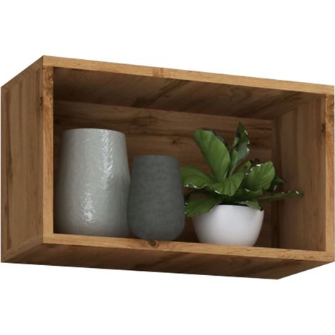 Estante de tablero de pared de pared de madera Arila S 30x50x28 - VCM