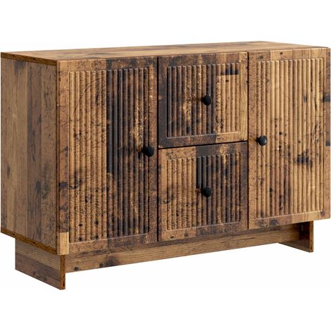 Sideboard Old Wood 89 x 34.5 x 60 cm Engineered Wood vidaXL