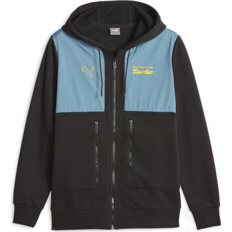 Felpa con cappuccio da uomo Puma PL nera 62102301 r L