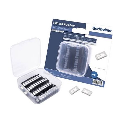 BARTHELME KIT LED SMD 5730 VERDE 8000 MCD 120 ° 150 MA 3 V BULK