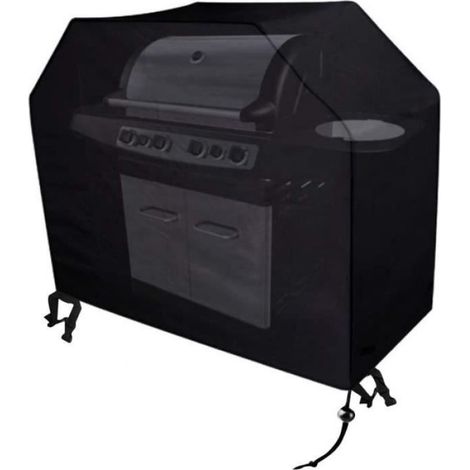 HOUSSE BARBECUE Xiliy Housse de Protection Barbecue Bâche Barbecue Imperméable Epaisse Anti-UV Anti-poussièr170 (1/4)