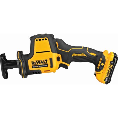 Sega a nastro compatta 12V DEWALT DCS312D2-QW Brushless con valigetta e 2 batterie da 2,0 Ah