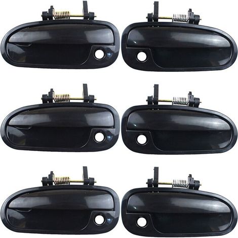 Set di 6 maniglie esterne per portiere auto per EK3 1996 1997 1998 1999 2000 (maniglia portiera anteriore)