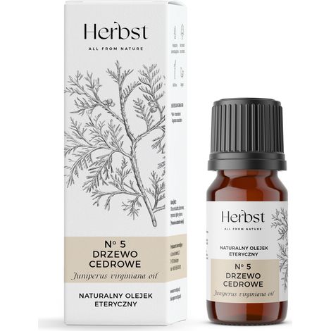 Aceite esencial de cedro Herbst 10 ml (1/3)
