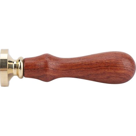 Bâton de Cire à Sceller Rétro en Bois pour Cartes de Mariage - Cachet Classique (091) (1/5)