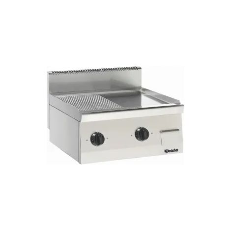 Plaque grill 600, B600, 1/2-1/2 - Bartscher