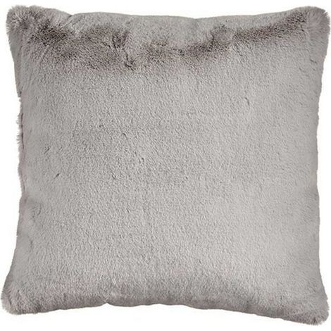 Gift Decor Kissen mit grauem Kunstfell (40 x 2 x 40 cm) - Brand EAN: 8430852875402