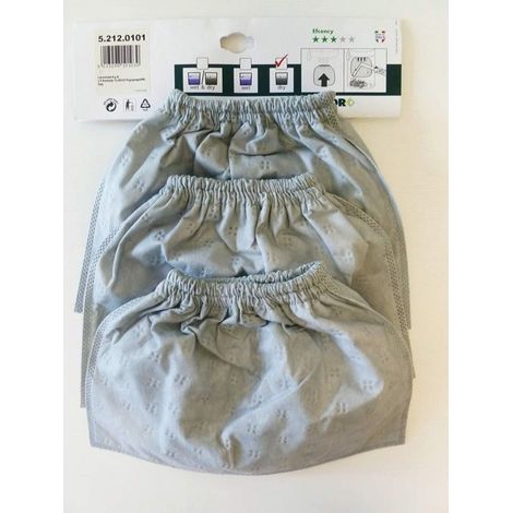 KIT 3 FILTRI IN PANNO PER ASPIRAPOLVERI ASPIRALIQUIDI LAVORWASH VAC20S VENTI FREDDY (1/10)