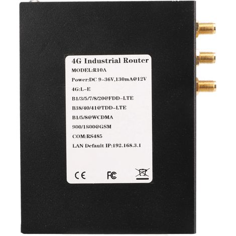 Routeur industriel 4G vers WiFi, antenne externe GSM GPRS 3G 4G VPN sans fil, AC100‑240V, prise AU, 4GL‑AU (1/5)