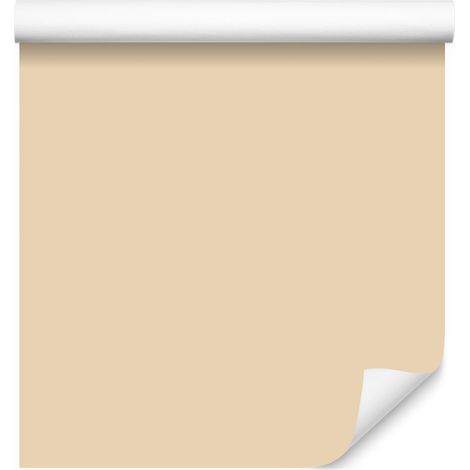 Papier peint uni crème, centre crème 50 x 1000 cm (1/5)