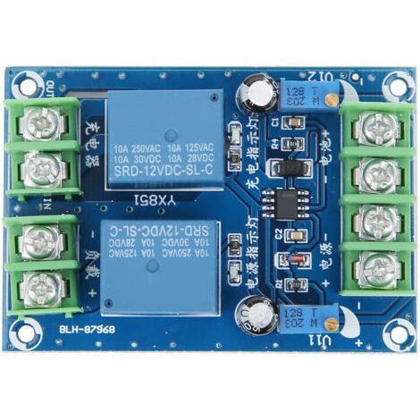 Contrleur de charge d'alimentation d'urgence de module de commutation d'alimentation automatique DC 12V 10A (1/5)