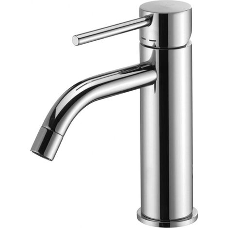 Miscelatore lavabo bianco opaco Paffoni serie Light LIG071BO  Ottone - Bianco Opaco (1/3)