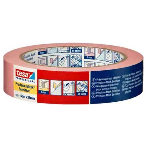 NASTRO PER MASCHERATURE 'SENSITIVE' mm 50x50 mt - 6 pezzi- TESA