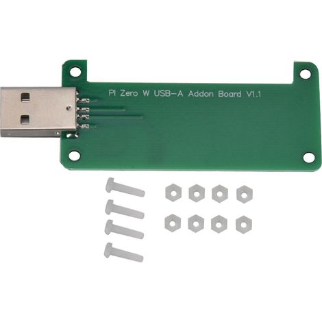 Adaptateur USB pour Raspberry Pi Zero 1.3/Zero W avec Kit d'Outils et Carte d'Extension (1/5)