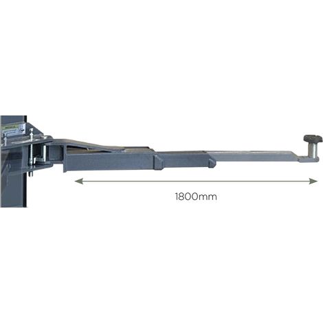 Paire de bras 1.80m avec verouillage et protection pieds- PE 2112 - CLAS Equipements