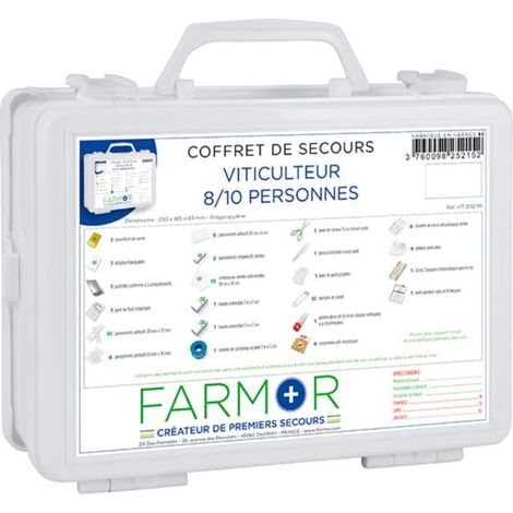 HILFSMITTELKASTEN FARMOR WEINBAUER 8/10 PERSONEN-VIT2132PP