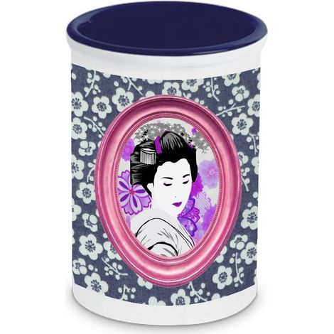 Pot à stylos en céramique Concubines japonaises Cbkreation