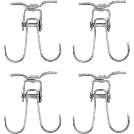 Stainless Steel Double Pronged Swivel Ceiling Hooks Heavy