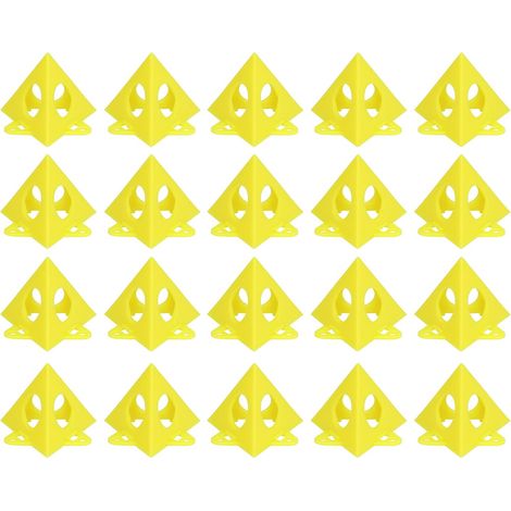 Paquet de 20 supports peinture en plastique pyramidal, Mini cono (1/5)