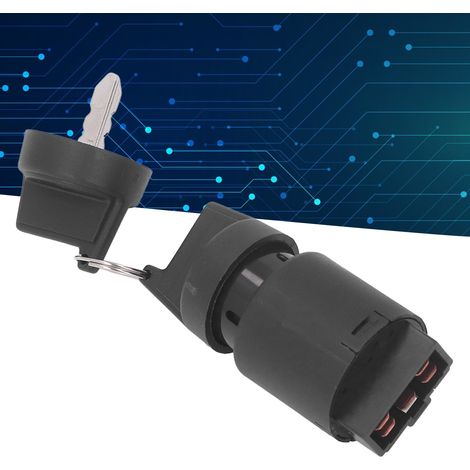 L'interrupteur à clé de démarrage est compatible avec les groupes électrogènes diesel silencieux Capeco 6500 6700/427/186F. (1/5)
