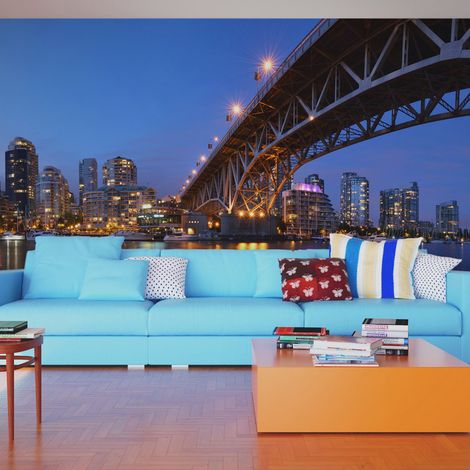 Fotomurale XXL - Granville Bridge - Vancouver (Canada) - 550x270 (1/4)
