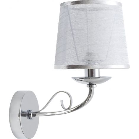 Lampada da parete Sumba 1xe14 Cromo de FABRILAMP.