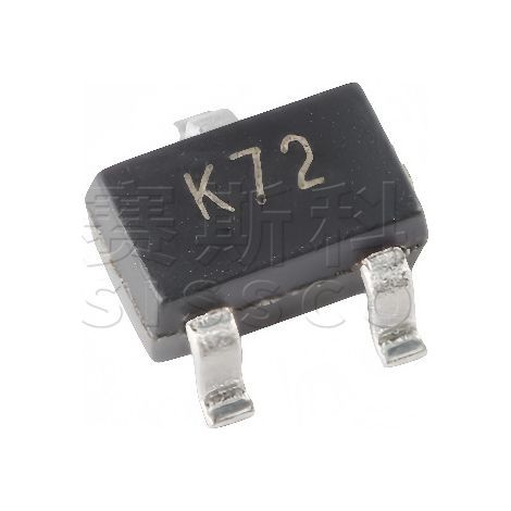 Changdian 2N7002W Quarz, Siebdruck K72, 60V 115mA Kanal-MOSFET SOT-323-3N, elektronischer Bauteilchip, elektronische Bauteile, 5 Stück, Montage und Lieferung.