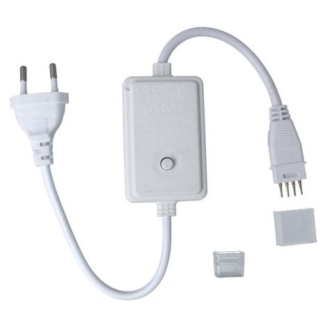 Spina Alimentatore Trasformatore Raddrizzatore 4 Pin Passo 10mm Connettore Rapido Tapo Incluso Per Striscia Led 220V RGB Modello Manuale (1/3)