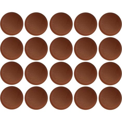 20x Cache vis capuchon torx T25 Protection Bouchon Recouvrement Meuble, calvados