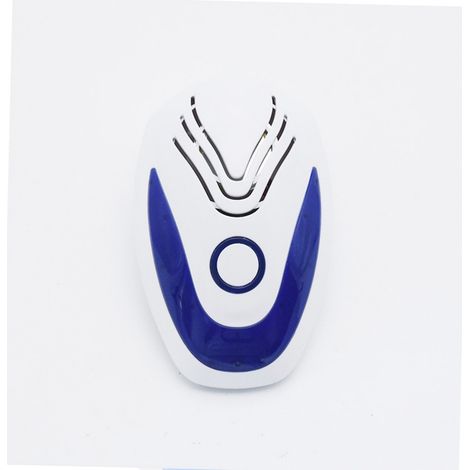 Répulsif à ultrasons contre les rongeurs, appareil anti-souris et anti-rats, répulsif électronique sans produits chimiques, bleu foncé, 2 pièces (1/4)