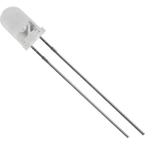 TRU COMPONENTS 1573713 LED rouge rond 5 mm 7500 mcd 15 ° 20 mA 2.1 V S424921