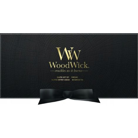 Set de regalo de velas WoodWick Ellipse Fireside (1/5)