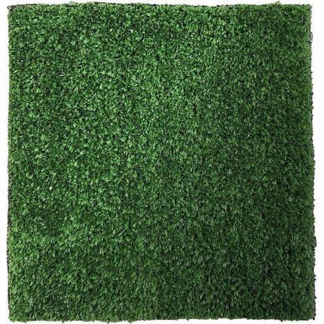 Gazon artificiel en polyéthylène vert 300 x 100 cm (épaisseur 1cm) (1/2)