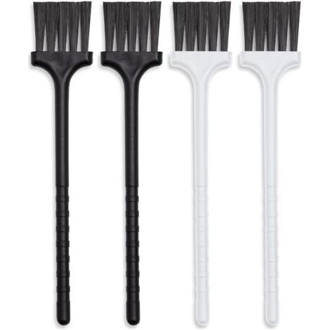 Petite brosse de nettoyage en plastique pour centrifugeuses, machines à café, brosse antistatique pour ordinateurs portables et ordinateurs, brosse de nettoyage étroite pour clavier pour rails de fenê (1/4)