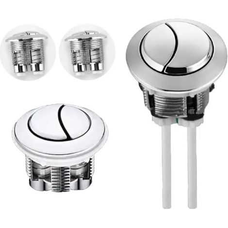 Bouton de toilette Bouton de remplacement réservoir toilette 38mm (1/5)