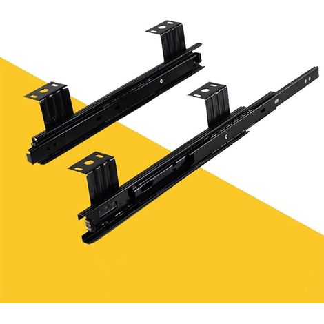 Accessoires pour meubles : lot de 2 glissières à billes entièrement au (1/5)