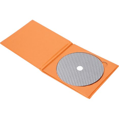 Stabilisateur de disque CD/DVD en fibre de carbone 0,2 mm pour lecteur à tiroir supérieur, blanc (1/5)