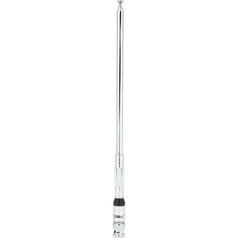 VHF/UHF118-136 car antenna, aerial frequency range, long rod, foldable BNC interface (1/5)