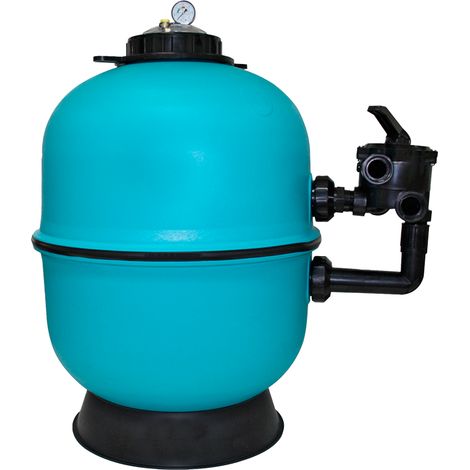 Filtro Inyectado Mediterráneo Ø600 con válvula lateral de 6 vías – 14 m³/h (1/2)