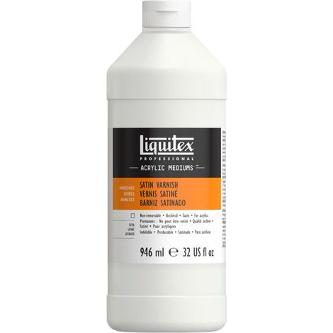Vernis Satiné - LIQUITEX - Professional - 946 ml - Multicolore - Protection durable