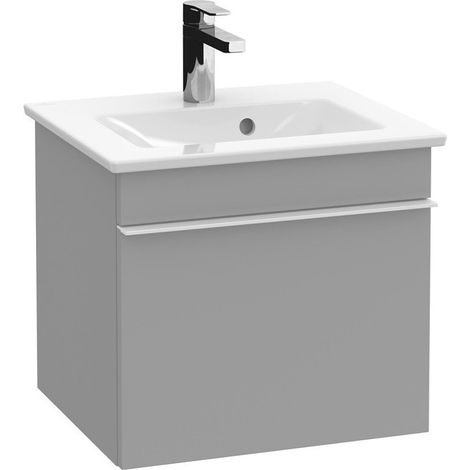 Mobile lavabo, 466 x 420 x 426 mm, modello sospeso, legno Olmo Impresso