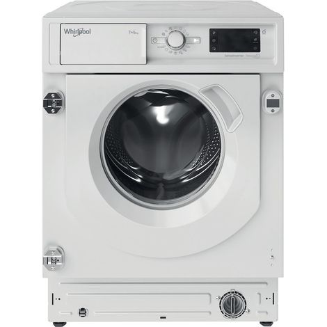 WHIRLPOOL lavante séchante toute intégrable 7/5 Kg BIWDWG751482EUN (1/4)