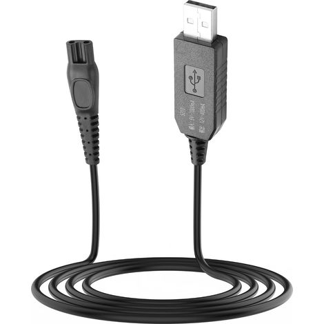8V Shaver Charging Line for Single Blade qp2530 qp2630 HQ850 HQ912 HQ913 HQ914 HQ915, USB Beard Trimmer Power Supply (1/5)