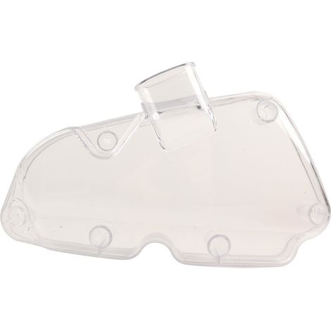 Compatible with the modified transparent air filter cover for Piaggio Vespa Spring 150 Sprint 150, red (white) air filter cover accessory. (1/3)