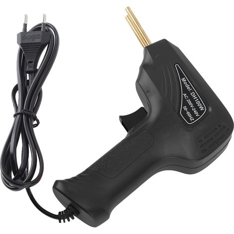 Pistolet à souder avec indicateur de puissance LED, 50 W, prise européenne, 200-240 V, poste à souder portatif pour une utilisation quotidienne, noir (1/5)