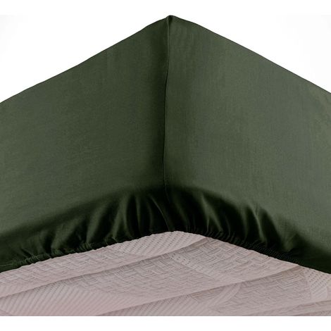 Drap Housse Microfibre Oscar - 190x140cm - Vert