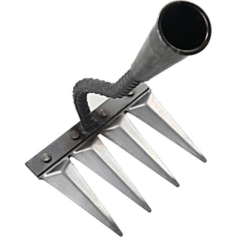 Griffe désherbeuse manuelle pour le jardinage, 4 dents (1/5)